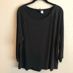 H&M sparkle blouse